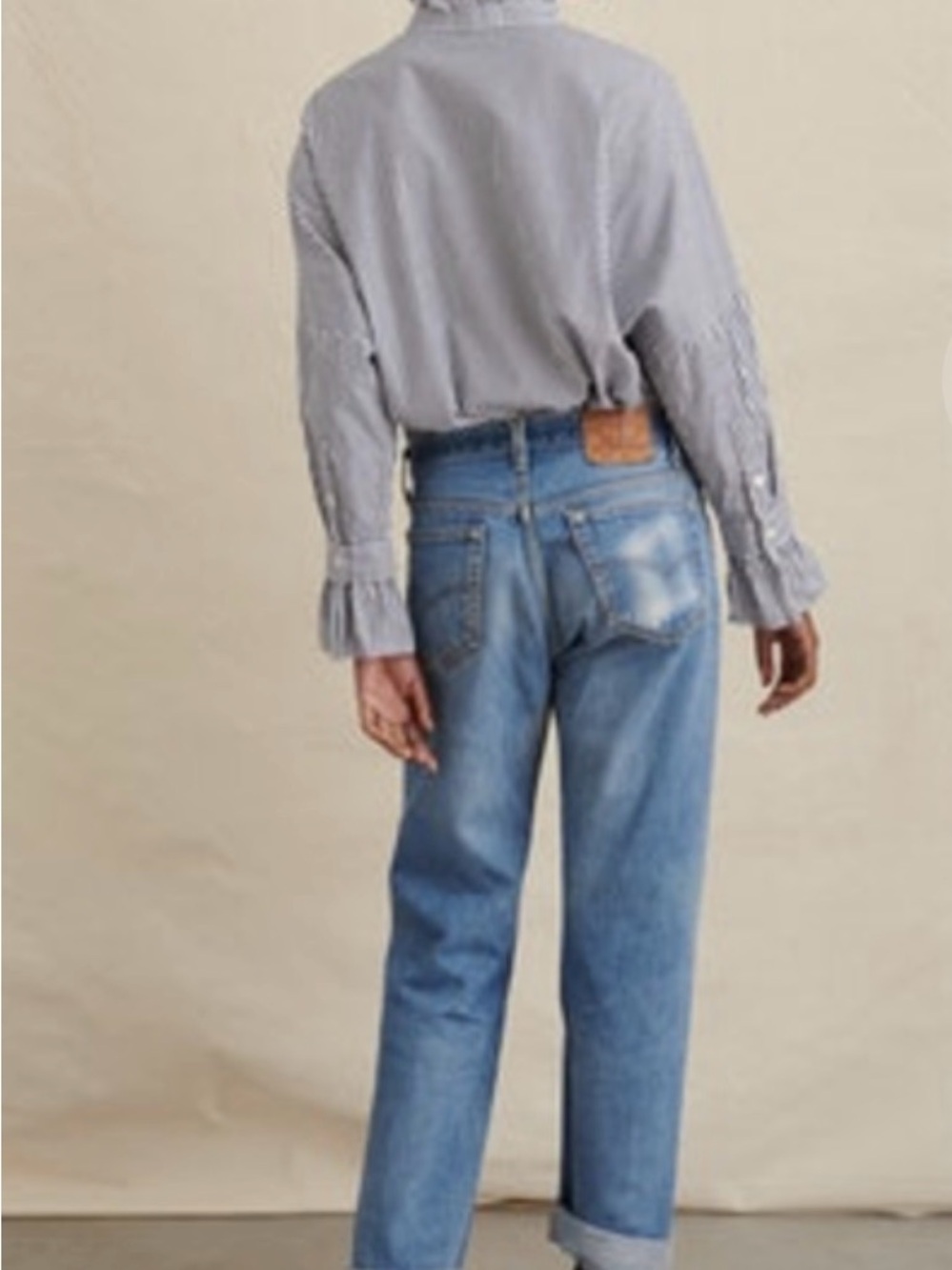 Alex Mill Easy Ruffle Shirt - Picture 4 of 8